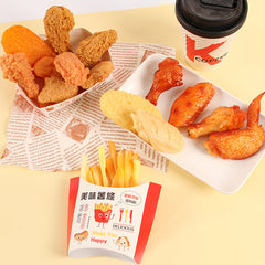 fried chicken and fries