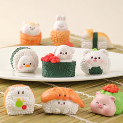 cute cartoon sushi