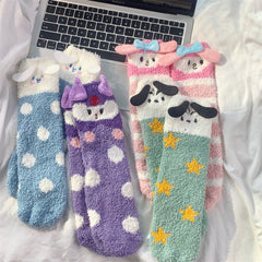 sanrio fluffy socks