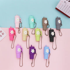 silicone cup keychain