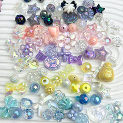 mixed acrylic beads