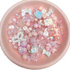 mixed acrylic beads